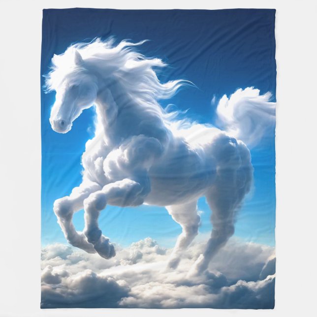 Cobertor De Velo Cloud Horse (Frente)