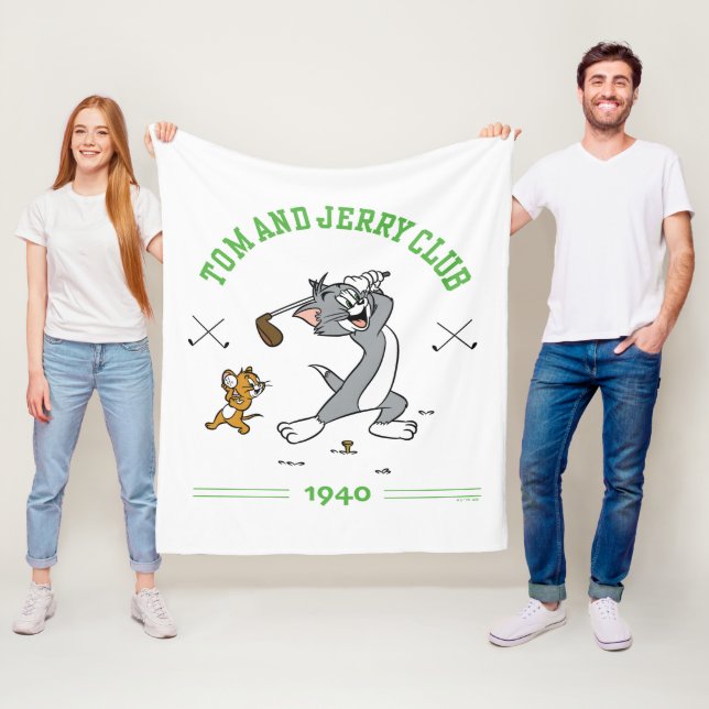 Cobertor De Velo Clube de Golfe do Tom & Jerry 1940 (In Situ)