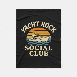 Cobertor De Velo Clube social de yacht rock masculino - música soft