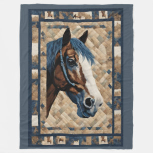 Cobertor De Velo Clydesdale Horse Blanket