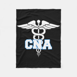 Cobertor De Velo Cna Caduceus Símbolo Médico Presentes