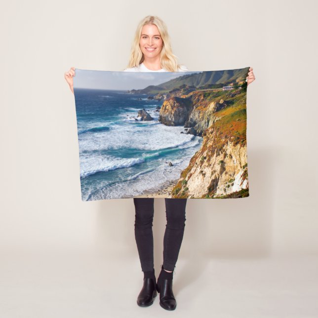 Cobertor De Velo Coastline | Big Sur, Califórnia (In Situ)