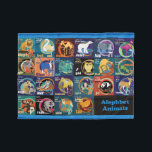 Cobertor De Velo Cobertura animal do Etiqueta-Velo de Alephbet do<br><div class="desc">Decore seus quarto e c5ozy acima com uma cobertura de 30 x 40 velos. As letras e os animais hebreus são imprimidos na cobertura para esse de um presente amável. Delicado, macio e colorido, é a cobertura perfeita para piqueniques no parque, nos eventos exteriores, e nos snuggles acolhedores do inverno....</div>