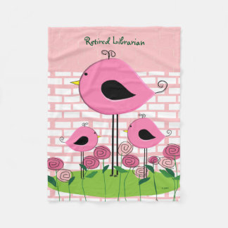 Cobertor De Velo Cobertura aposentada do velo do bibliotecário