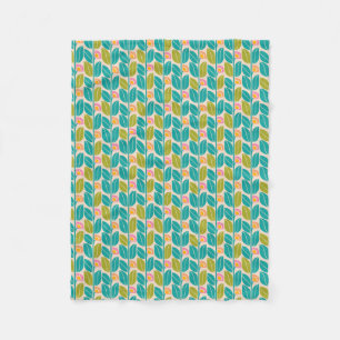 Cobertor De Velo Cobertura com teste padrão floral do vintage