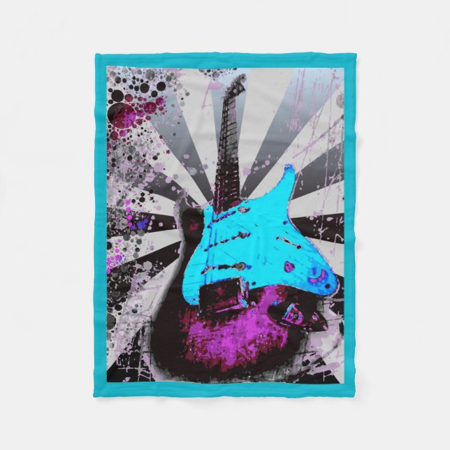 Cobertor De Velo Cobertura da guitarra elétrica (Frente)