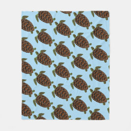 Cobertor De Velo Cobertura da tartaruga de mar