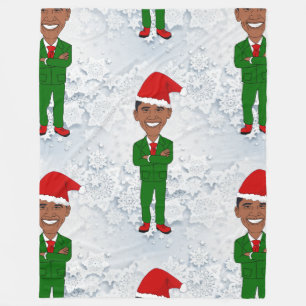 Cobertor De Velo cobertura de Barack Obama Santa