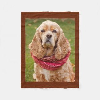 Cobertor De Velo Cobertura de cocker spaniel