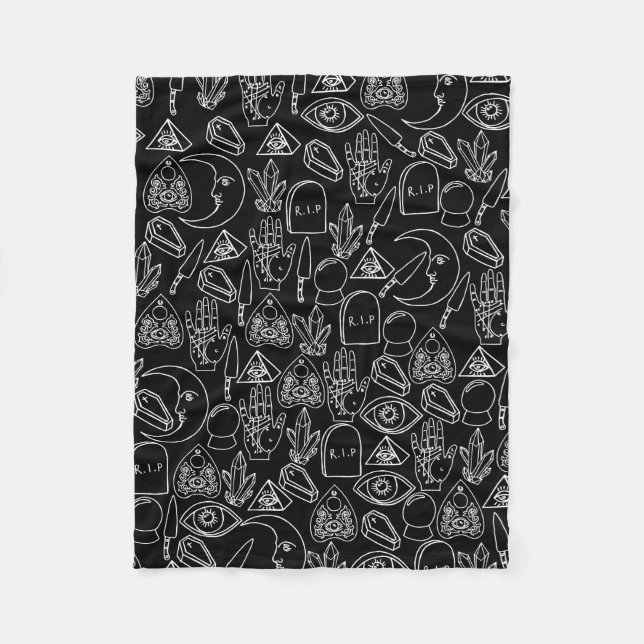 Cobertor De Velo Cobertura de Dia das Bruxas (Frente)