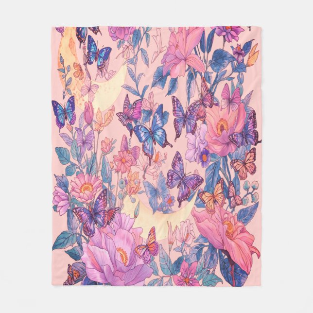 Cobertor De Velo Cobertura de fase lua - Lâmpada Celestial (Frente)