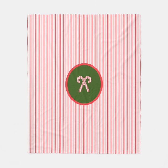 Cobertor De Velo Cobertura de Natal/menta (Frente)