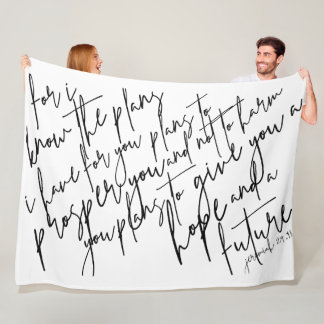 Cobertor De Velo Cobertura do 29:11 de Jeremiah