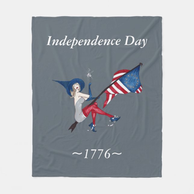 Cobertor De Velo Cobertura do Dia da Independência 1776 (Frente)