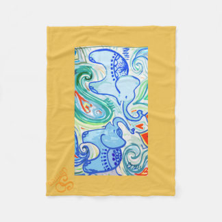 Cobertor De Velo Cobertura do elefante indiano das mamães & do bebê