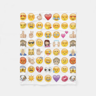 Cobertor De Velo cobertura do emoji