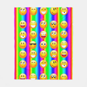 Cobertor De Velo cobertura do emoji do arco-íris