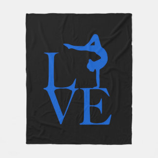 Cobertor De Velo Cobertura do Gymnast do amor