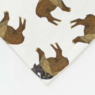 Cobertor De Velo Cobertura do lance do búfalo