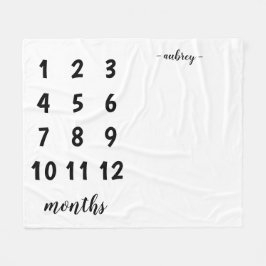 Cobertor De Velo Cobertura do marco miliário do bebê