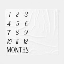 Cobertor De Velo Cobertura do marco miliário do bebê