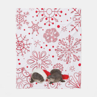 Cobertor De Velo Cobertura do velo da lontra do Natal, meio