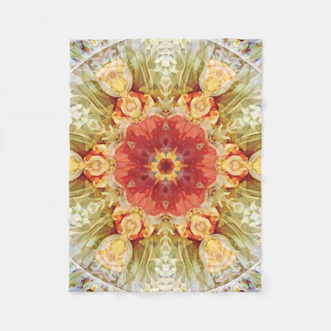 Cobertor De Velo Cobertura do velo da mandala 23 da transição (Frente)