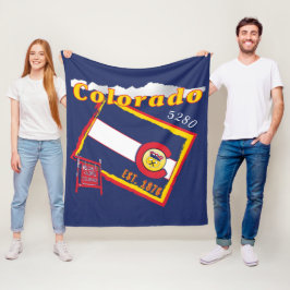 Cobertor De Velo Cobertura do velo de Colorado