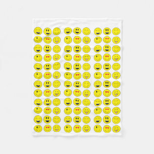 Cobertor De Velo Cobertura do velo de Emoji