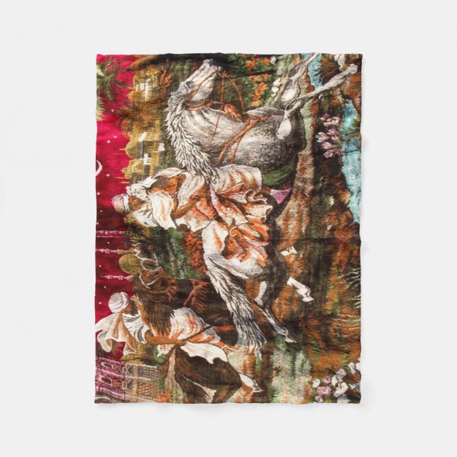 Cobertor De Velo Cobertura do velo: Design árabe clássico (Frente)