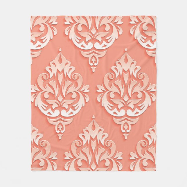 Cobertor De Velo Cobertura do velo do pêssego (Frente)