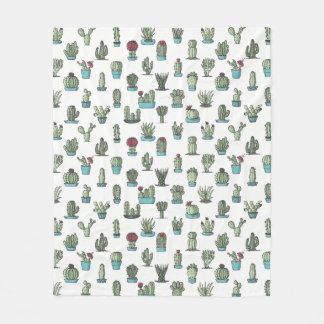 Cobertor De Velo Cobertura do velo do teste padrão do cacto