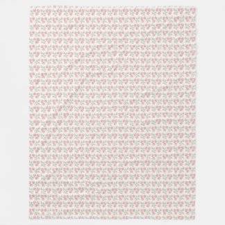 Cobertor De Velo Cobertura Floral Cor-de-Rosa Vintage - Derrame Bot