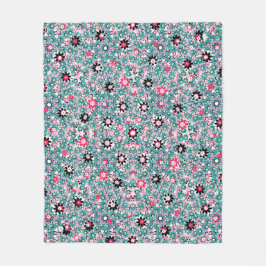 Cobertor De Velo Cobertura Floral Floral de Bebê Desenhada à Mão - 