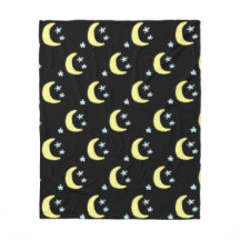 Cobertura Luminosa da Lua (Preto e Amarelo Suave)