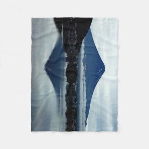 Cobertor De Velo Cobertura macia confortável do velo de Monte Fuji