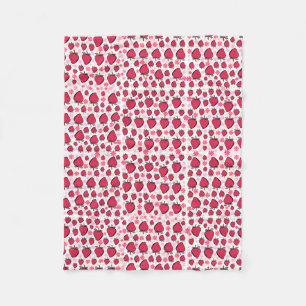 Cobertor De Velo Cobertura macia de morango