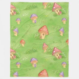 Cobertor De Velo Cobertura para bebês com cogumelos