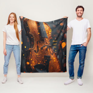 Cobertor De Velo Cobertura para Professora Musical Violinista Estud