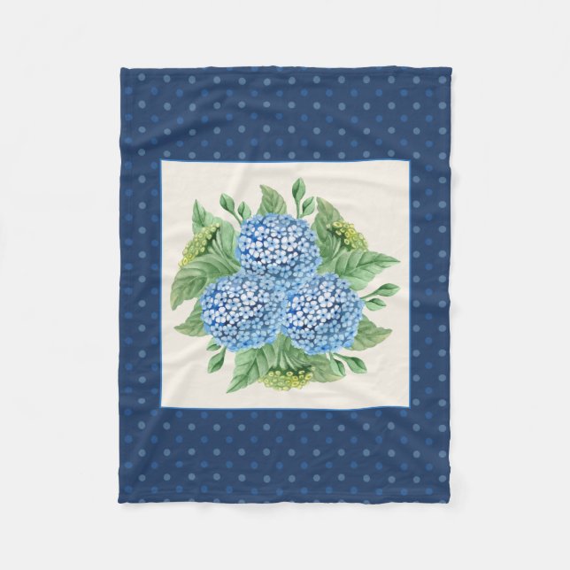 Cobertor De Velo Cobertura pequena do Snowball da aguarela (Frente)