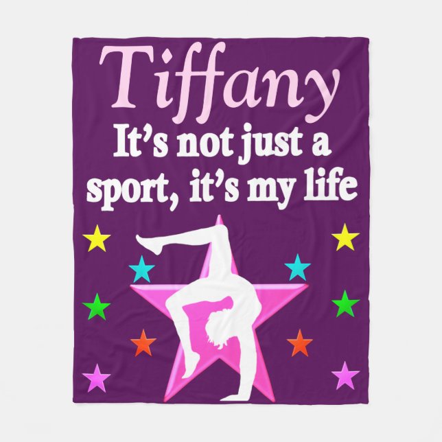 COBERTOR DE VELO COBERTURA PERSONALIZADA DA GINÁSTICA (Frente)