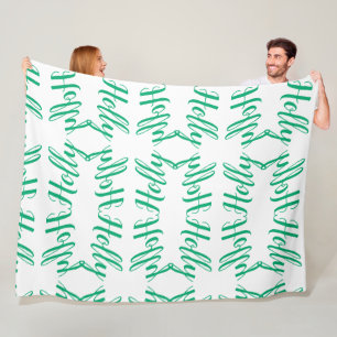 Cobertor De Velo Cobertura personalizada do velo do "azevinho"