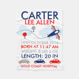 Cobertor De Velo Cobertura personalizada nascimento do velo do