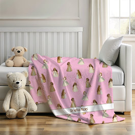 Cobertor De Velo Cobertura princesa com nome