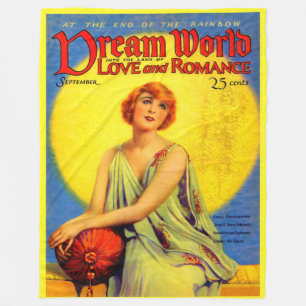 Cobertor De Velo cobrir da revista 1920 Dream World