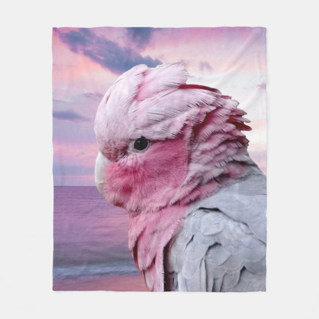 Cobertor De Velo Cockatoo de Galah (Frente)