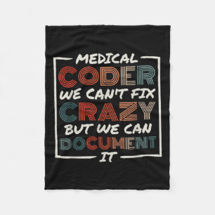 Cobertor De Velo Codificador Médico que Não Podemos Corrigir, Codif
