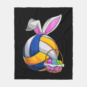 Cobertor De Velo Coelhinho de Páscoa de Voleibol Ovos de Páscoa caç