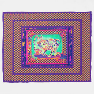 Cobertor De Velo Coelho Branco Colorido por Aleta