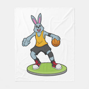 Cobertor De Velo Coelho como jogador de basquetebol